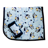 Bluey Saddle Pad & Pair Boots - Blue